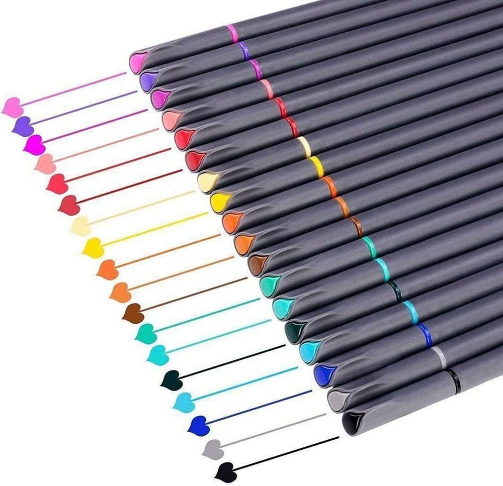 iBayam Journal Planner Point Marker Set – 18 Color