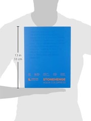 Stonehenge Aqua White Medium Weight Block, 140lb, Coldpress, 15 Sheets for We…