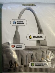 Soolla Studio Bag: Pottery Tool Bag, Art Supply One Size, Ganja Green Brand New