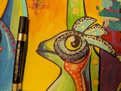 ZEYAR Metallic Gold Marker – Dual Tip Paint Pen 0.7mm & 2mm DIY for Any Surface