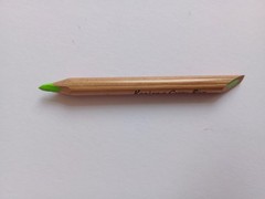 Rare Unnumbered Vintage Karisma Colour Pencil Berol Karismacolor Green Bice GC