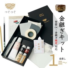 Kintsugi Tableware Repair Kit Gold & Silver Powder Easy-to-use starter kit Japan