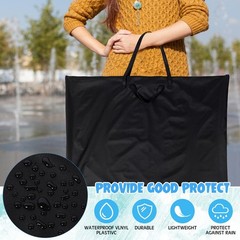 Abbylike 48 x 36 Inch Art Portfolio Bag Large Size Supply with Black