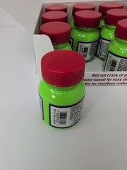 (12) 1 Oz Bottles Of Angelus Acrylic Leather Joker Green Paint New