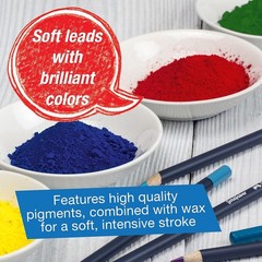 48 Vibrant Color Pencils in Metal Tin*-