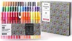 Versatile 48-Color Acrylic Paint Pens – Perfect for All Surfaces and Age Groups