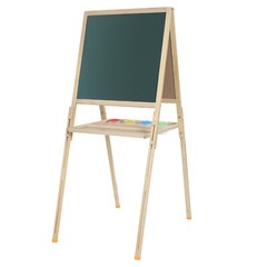 Wood Color Floor Standing Art Easel Easel for Kids Adjustable Standing Art Easel