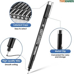 Technical Drawing Marker Pens – Set of 16*-