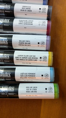14 Liquitex acrylic markers 8-15mm LOT,