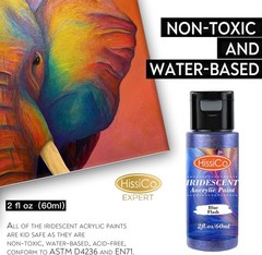 Iridescent Acrylic Paint Set of 16 Chameleon Colors 60ml 2 OZ Bottles High Vi…