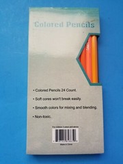 Madisi 24 Pack Of Colored Pencils Non Toxic New