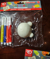 Set Of 3 DIY Squashies Paint Me!-Brand New-SHIPS N 24 HOURS