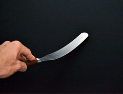 Nisaku Forged Palette Knife Series (6″‑10″) 440A Stainless, Walnut Handle – JDM
