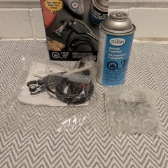 Testors Airbrush & Propellant System Model 8821 Open Box 2002 Model USA
