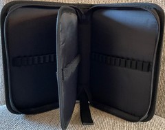 Black Canvas COLORED PENCIL STORAGE CASE Holds 48