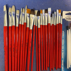NOS Mixed LOT 25-30 Paint Brushes LOT