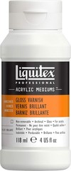 Durable Gloss Varnish, 4oz Bottle for Interior and Exterior Use, Water Resistant