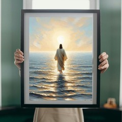 Jesus Paint by Numbers Kit for Adults,Christian Painting by Number Kits on Ca…