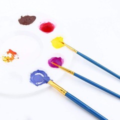 Professional 500pcs Nylon Hair Brush Set for Painting