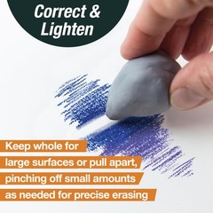 Faber-Castell Kneadable Eraser for Artists in Storage Case – One Size, Grey