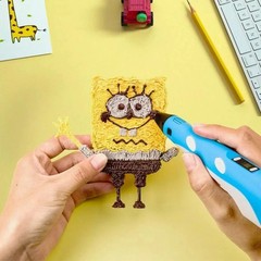 3D Printing Pen Set 3D Drawing Pen with Led Display 12 Color Filament Kids Gift