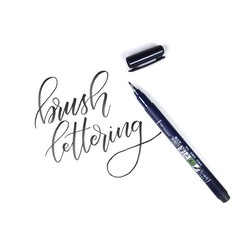Fudenosuke Brush Pen, Soft Tip, Black