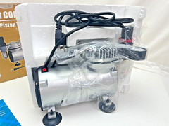 Mini Portable Air Compressor (Piston Type) TC-20 Oil-less 1/6HP NEW OPEN BOX