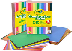 Bulk Construction Paper Pack – 480 Sheets, 10 Colors, 9×12, Art Supplies