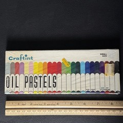 Vintage Craftint Special Oil Pastels Set 510 small Size 23 Colors Unused