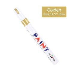 3 PCS Waterproof Permanent Paint Marker Pen Car Tyre Tire Tread Rubber Metal NEW