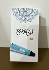 SCRIB3D P1 3D Pen – with 3 meters of 3 Colors Filament (Open Box)