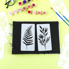 Stencils for Painting on Wood, Reusable 20cm x 15cm (7.87inch x 5.91inch)