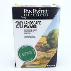 PanPastel Artist Pastels by GOLDEN Ultra Soft Landscape Set 20 Color – Read Desc