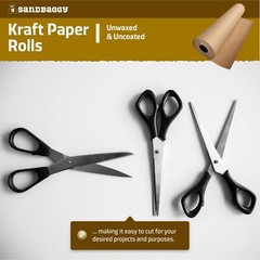 Sandbaggy Heavy Duty Kraft Paper Rolls – 75 lb. Recycled Construction Paper
