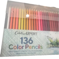 The Creative Expert 136 Color Pencils Set Art Drawing Colored Pencils