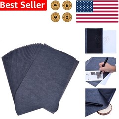8.5×11 Black Carbon Copy Tracing Paper 30 Sheets for Crafts Wood Canvas