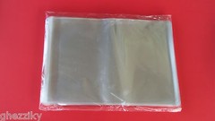 100 8 1/4 “x 10 1/8” Clear Resealable Cello Bag Plastic Envelopes Cellophane