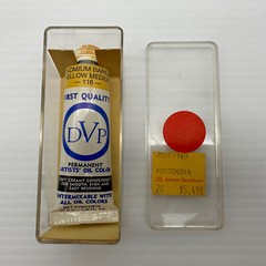 VTG Da Vinci Oil Color 37ml Cadmium Barium Yellow Medium Oil Paint NEW Made USA
