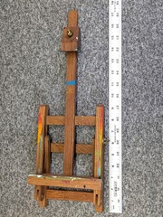 12″ Wood Tabletop Artist Easel Adjustable Painting Canvas Stand Used