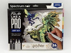 Magical Creatures Spectrum Noir Marker Art Kit 24 Pc Set Multicolor
