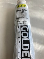 LOT OF 7 – ARTIST ACRYLIC PAINT TUBES – GOLDEN / LIQUITEX / W+N – FREE SHIPPING