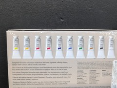 Winsor & Newton Designers Gouache Introductory Colors Tube Set