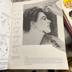 How to Draw the Head Mid Century Art Guide Walter Foster