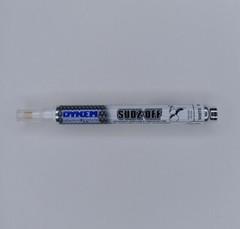 Dykem Sudz Off WHITE Detergent Removable Temporary Ink Marking Pen Marker