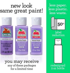 Apple Barrel Acrylic Paint in Assorted Colors (2 oz), 20505, Antique White