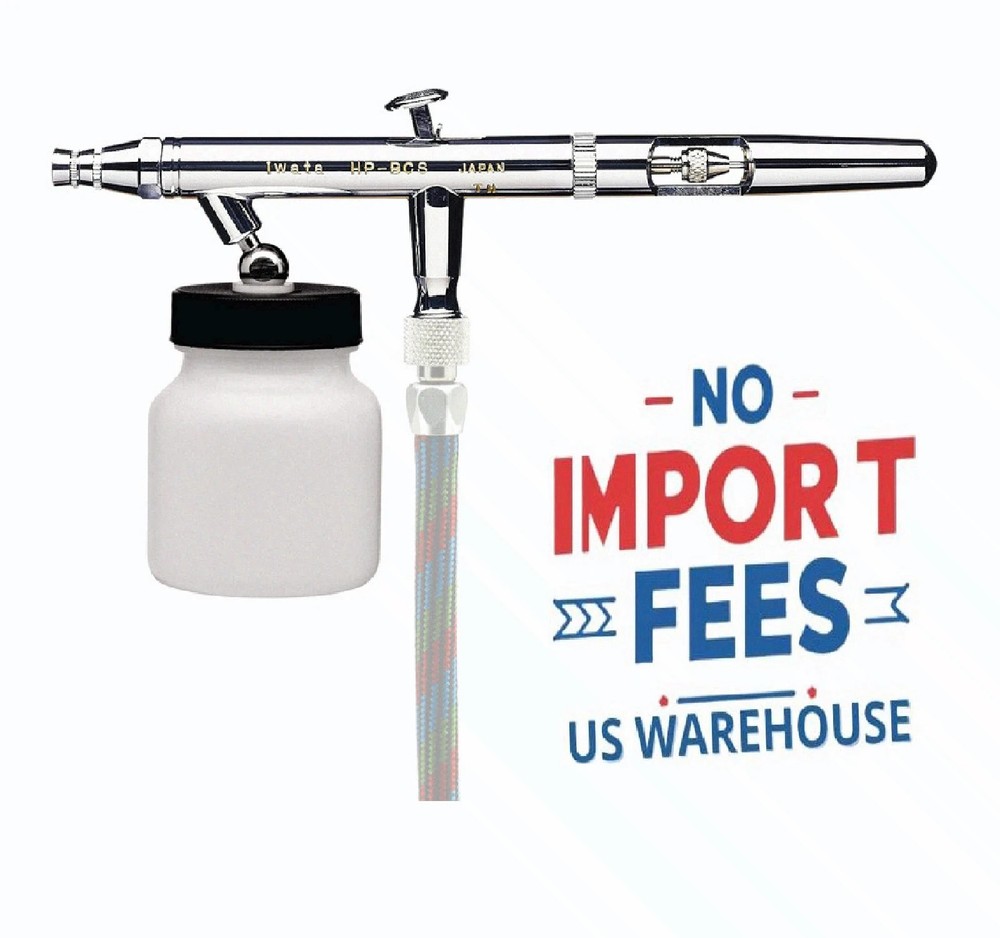 Iwata Eclipse HP-BCS Siphon Feed Dual Action Airbrush, Model ECL2000 NEW