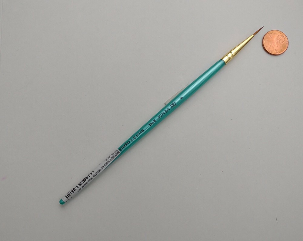 Royal Synthetic Sable Menta-R78L-Liner Artist Paint Brush- 20/0 or 0