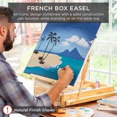 Art Easel for Painting, Portable Wooden Adjustable Artist Tripod with Sketch …
