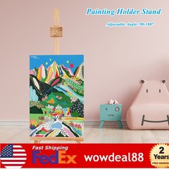 Floor Standing Easel Studio H Frame Easel Painting Canvas Holder Stand Art Easel
