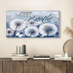 Large Diamond Art Painting Kits for Adults, DIY 5D Round Full Drill Dandelion..